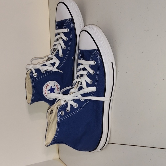 Converse Chunk Taylor high top blue   size mens 11 women 13 - Picture 2 of 16
